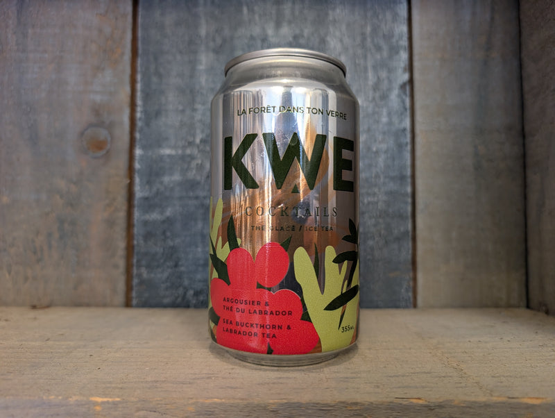 KWE Nordic Iced Tea Sea Buckthorn & Labrador Tea Non-Alcoholic Cocktail ...