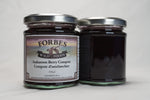 Saskatoon berry compote