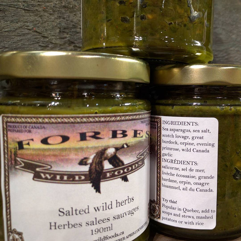 Wild Salted Herbs - Forbes Wild Foods