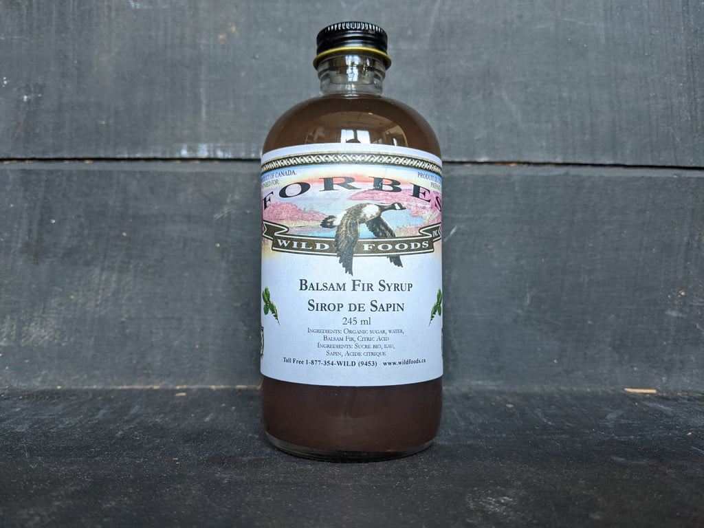 Balsam fir syrup - Forbes Wild Foods