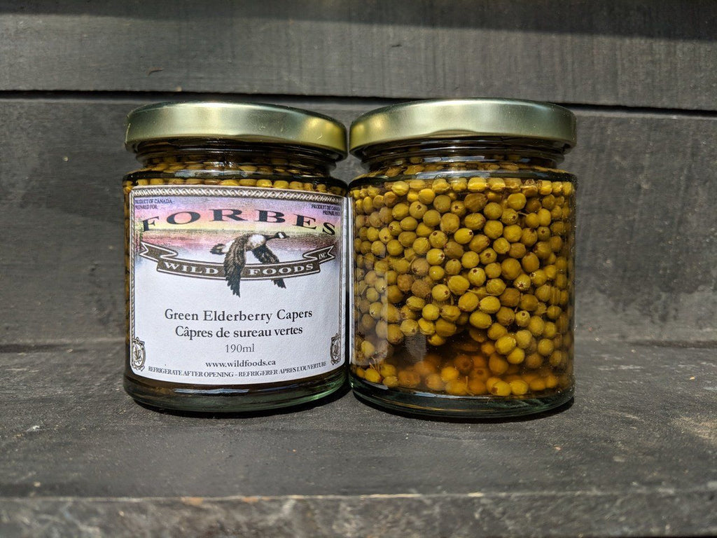 Green Elderberry Capers - Forbes Wild Foods