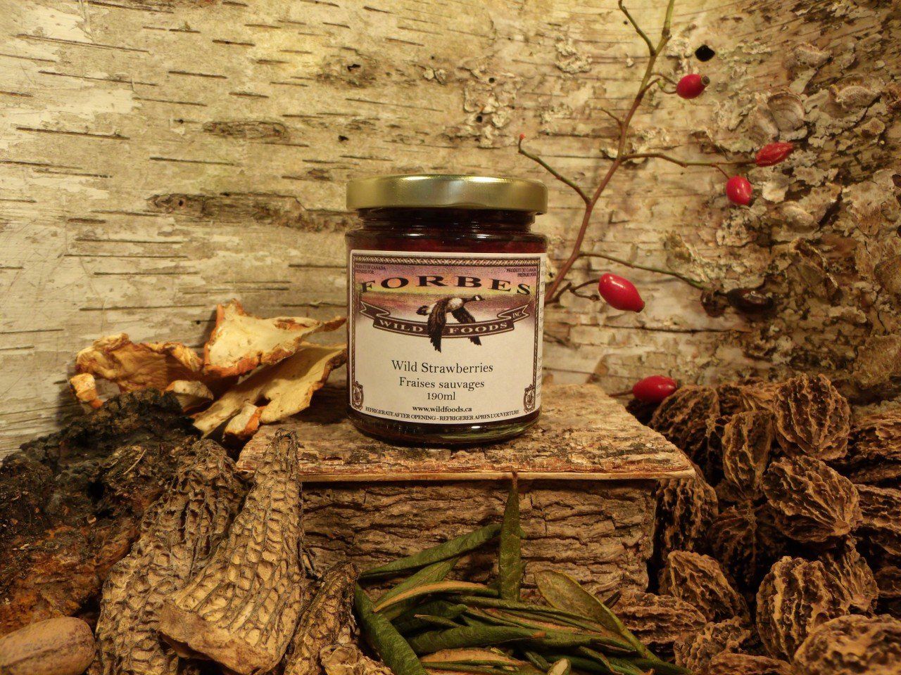 Wild Strawberry Compote – Forbes Wild Foods