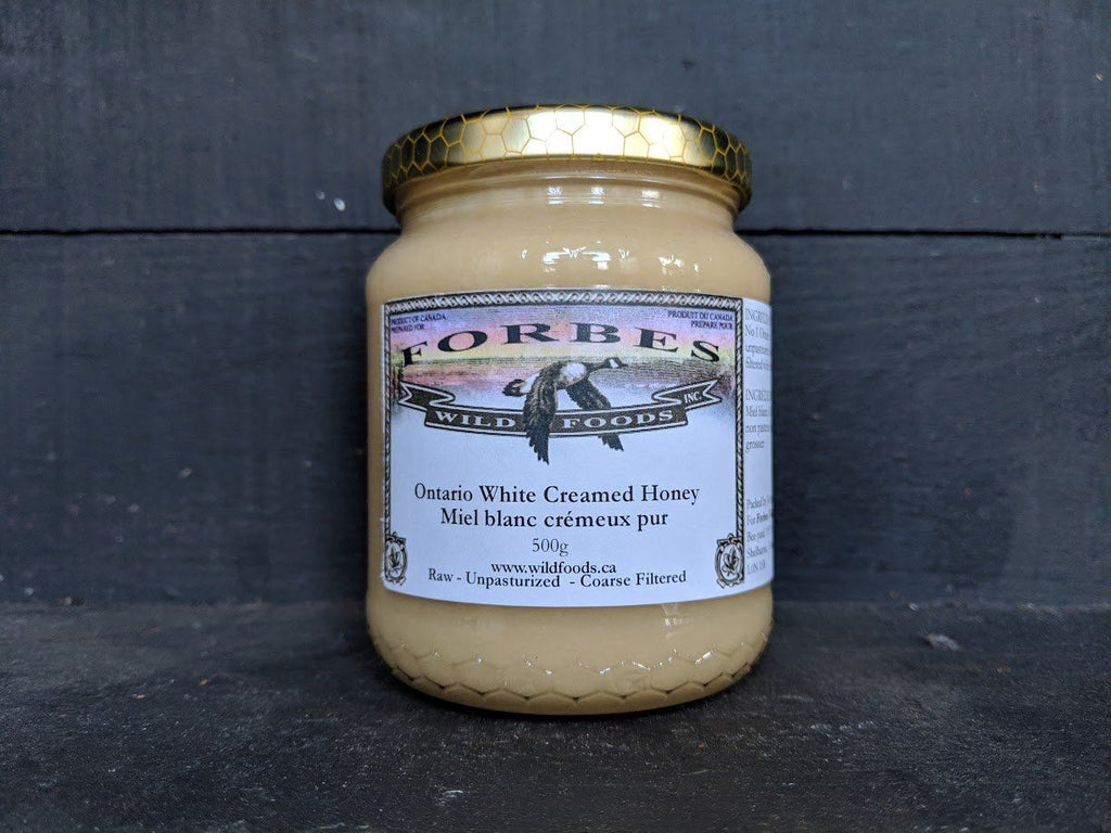 Raw Ontario Creamed Honey - Forbes Wild Foods